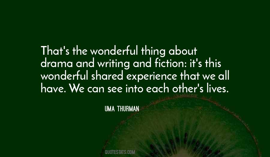 Quotes About Wonderful Experience #44623