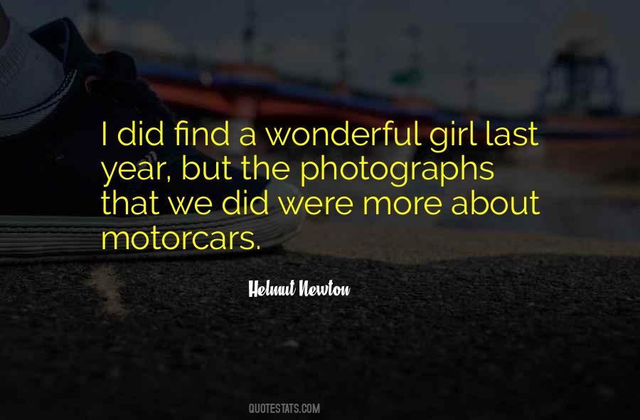 Quotes About Wonderful Girl #1070988