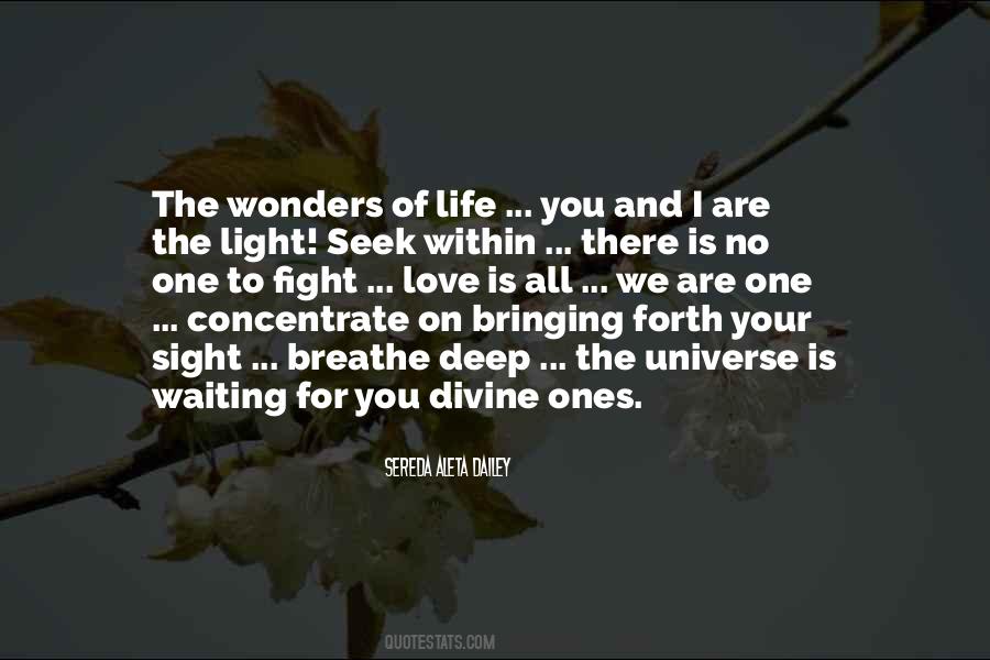 Quotes About Wonders Of Life #144257