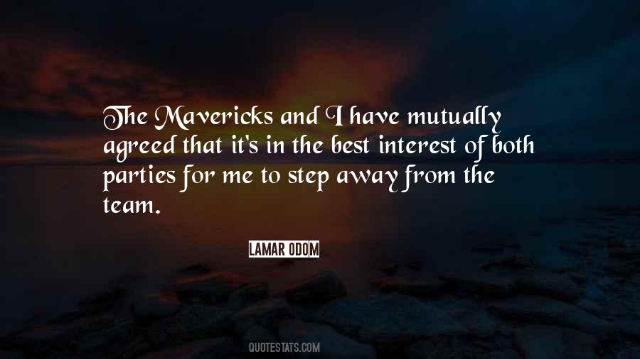 Quotes About Mavericks #317062