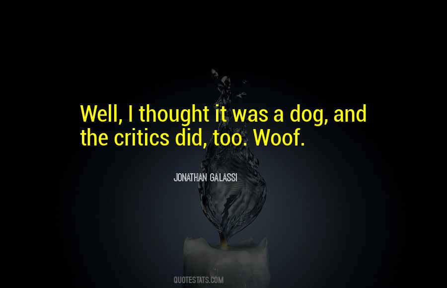Quotes About Woof #766649
