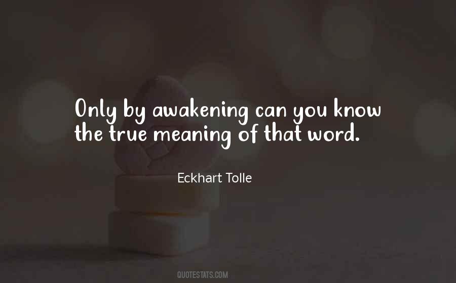 Quotes About Word Meaning #137009