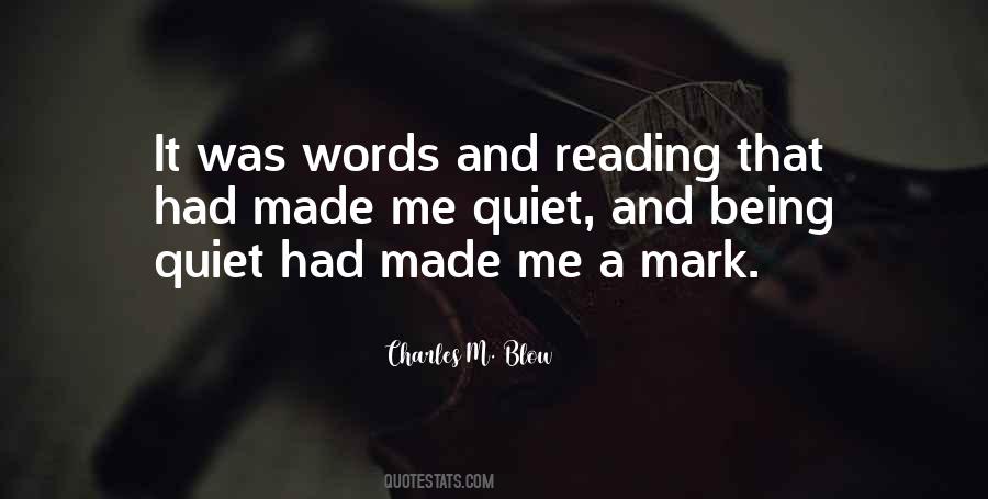 Quotes About Words And Reading #1145252