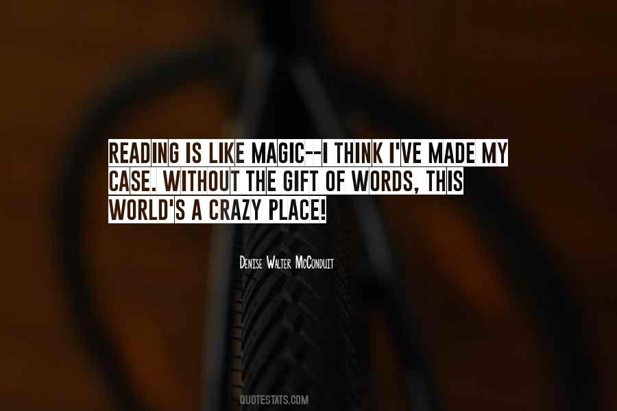 Quotes About Words And Reading #270978