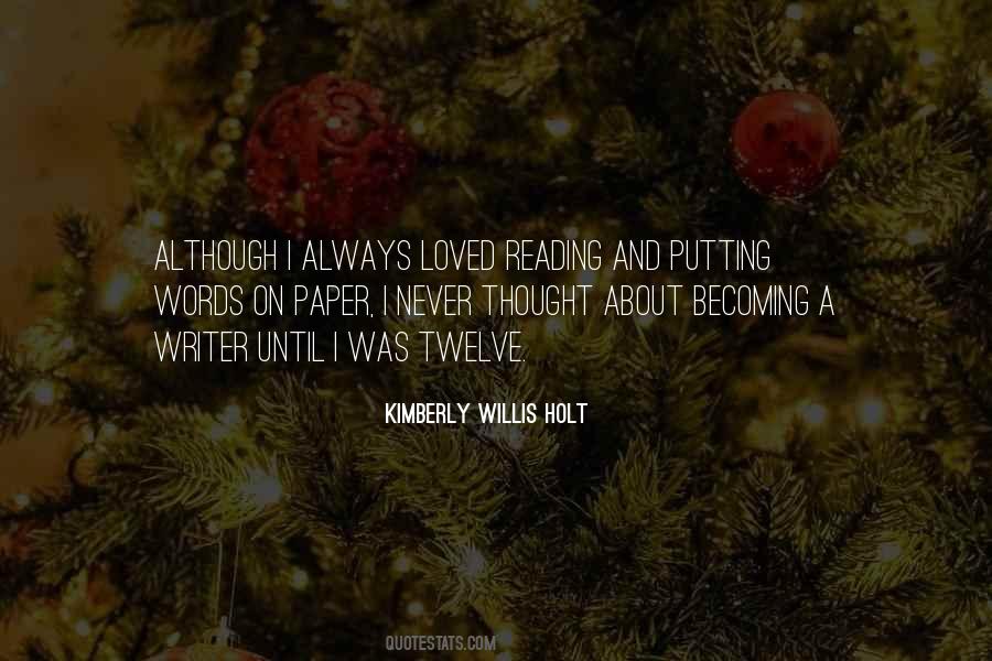 Quotes About Words And Reading #347182