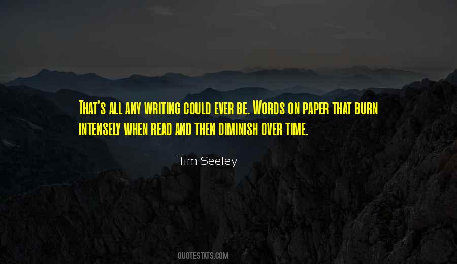 Quotes About Words On Paper #478531