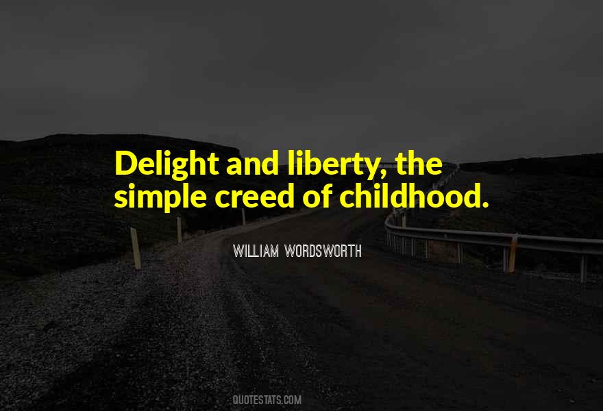 Quotes About Wordsworth Childhood #1289936