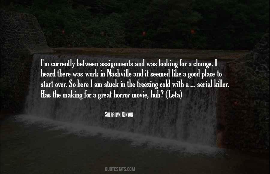 Quotes About Work Change #36066