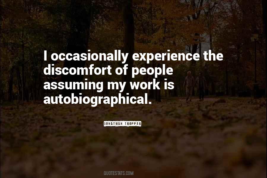 Quotes About Work Experience #245454
