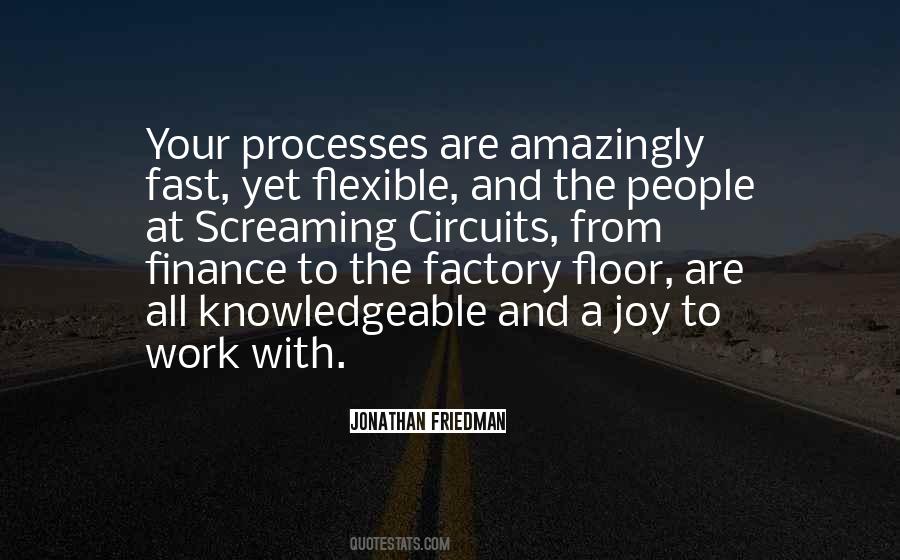 Quotes About Work Processes #996591