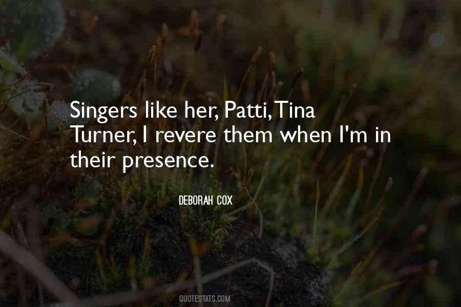 Quotes About Singers #1329370