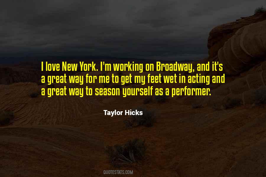 Quotes About Working In New York #1683696