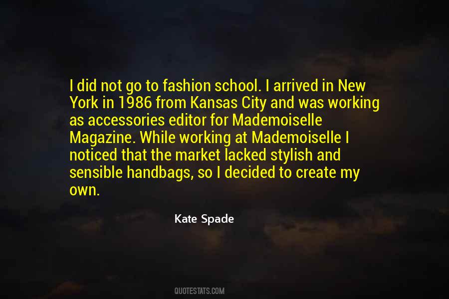 Quotes About Working In New York #325672