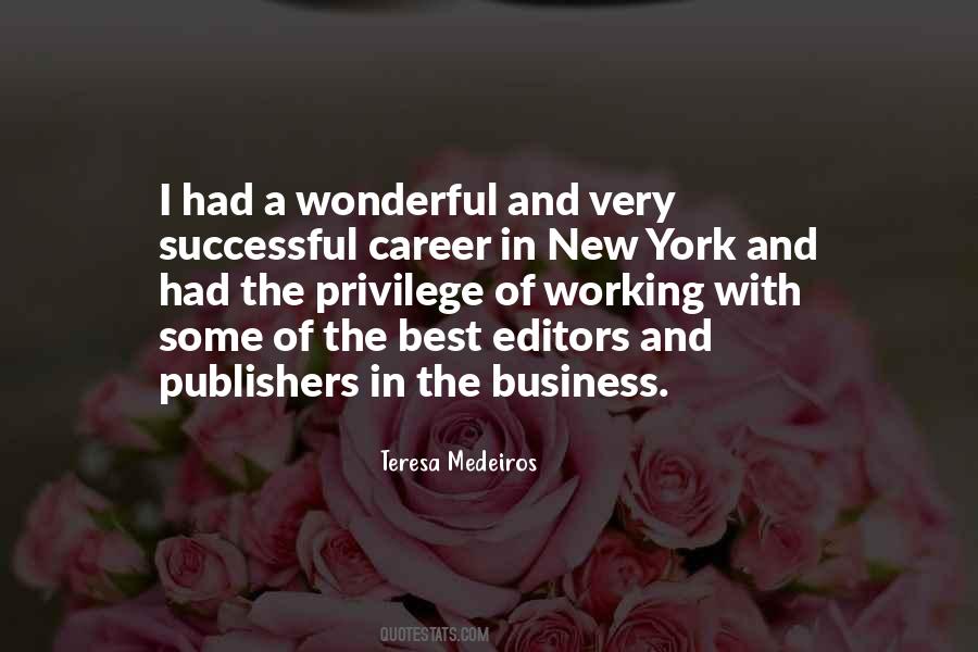 Quotes About Working In New York #327629