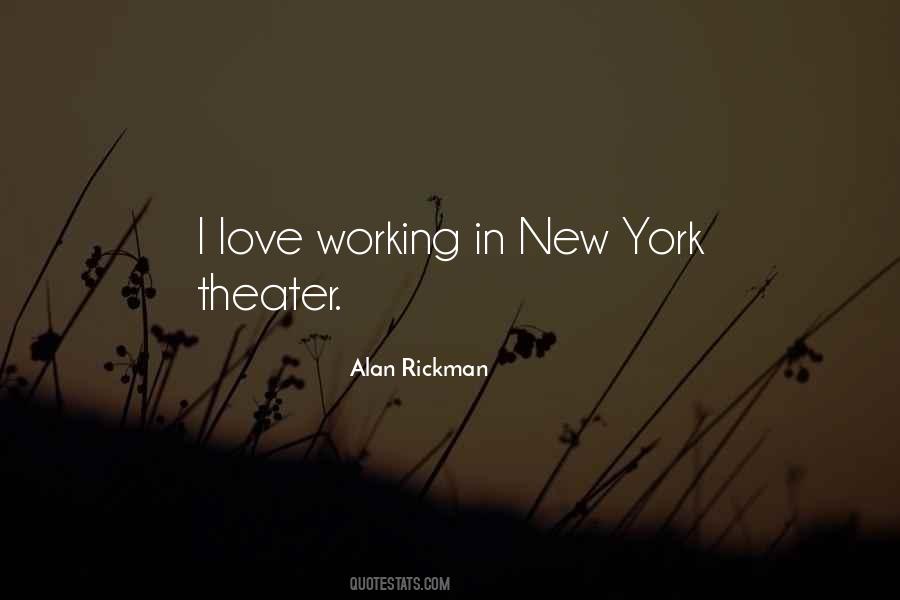 Quotes About Working In New York #432849