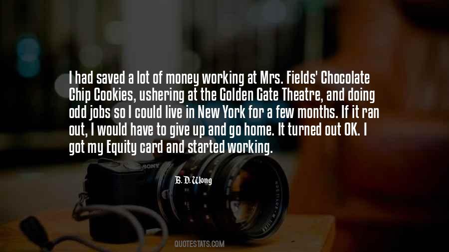 Quotes About Working In New York #833523