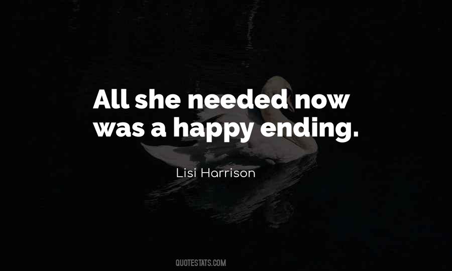 Quotes About A Happy Ending #1041634