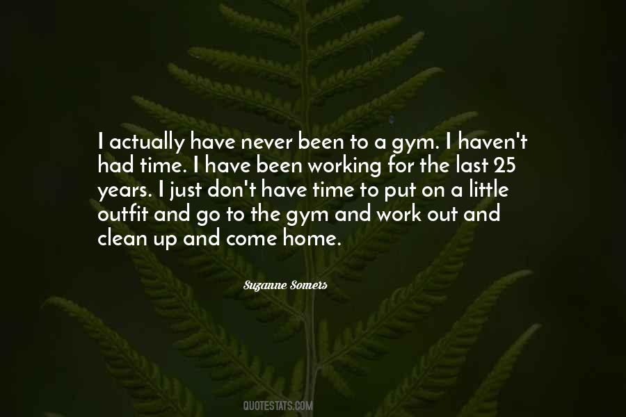 Quotes About Working Out In The Gym #799814