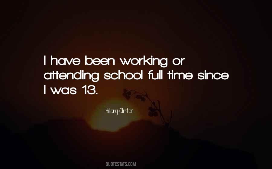 Quotes About Working Time #163251