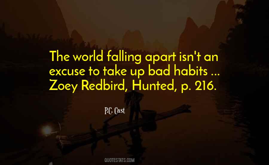 Quotes About World Falling Apart #1003347