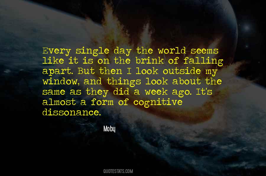 Quotes About World Falling Apart #1202229