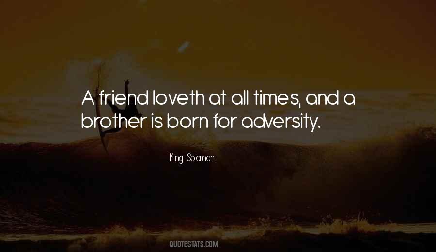 Quotes About Adversity #1383706