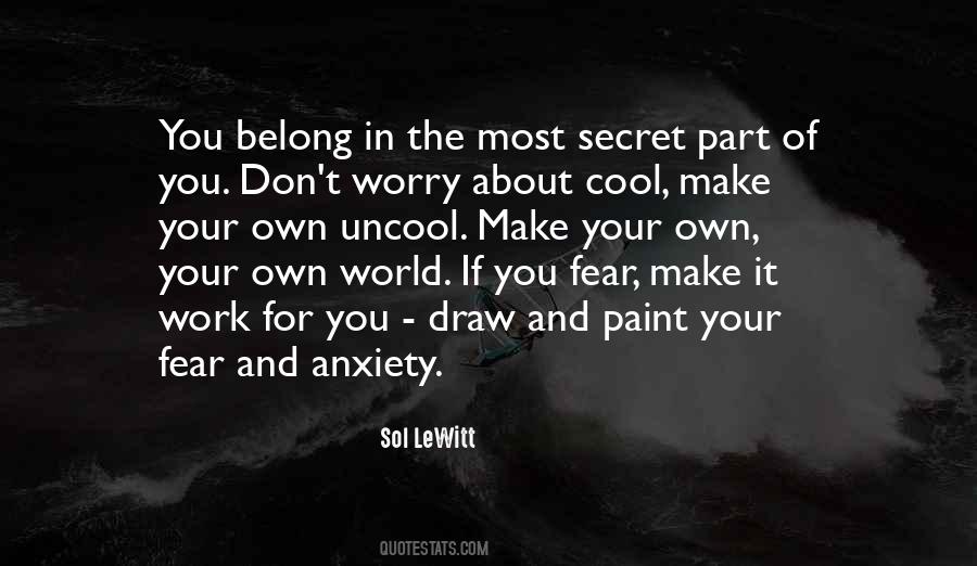 Quotes About Worry And Anxiety #508842