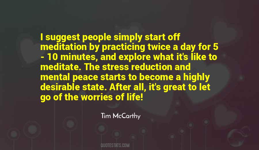 Quotes About Worry And Stress #1483503