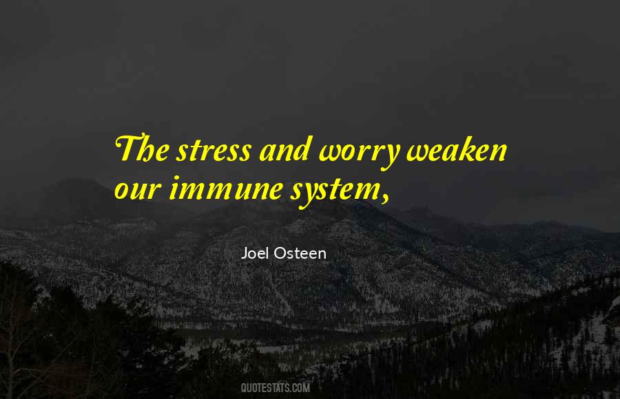 Quotes About Worry And Stress #1784035