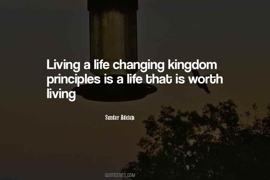Quotes About Worth Living #1211455