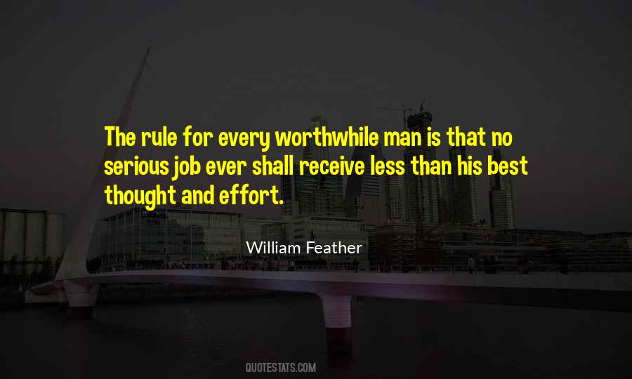 Quotes About Worthwhile Work #1059766