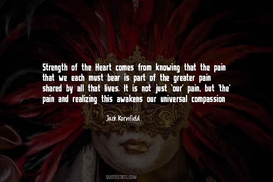 Quotes About Pain And Strength #387913