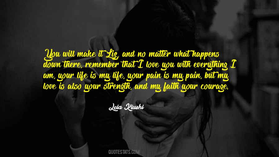 Quotes About Pain And Strength #464792