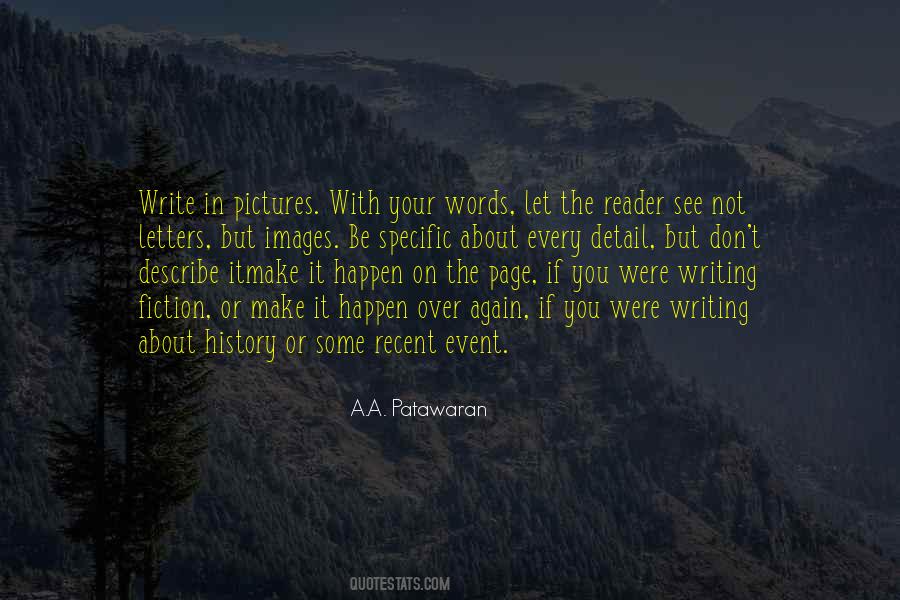Quotes About Writing About History #806157