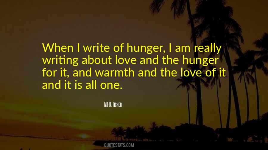 Quotes About Writing About Love #1840389