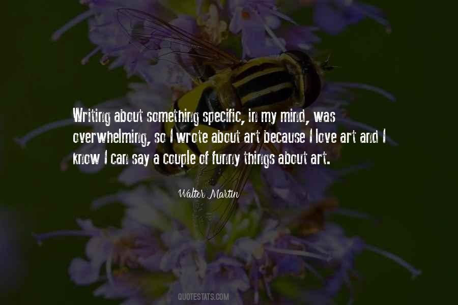 Quotes About Writing About Love #437082