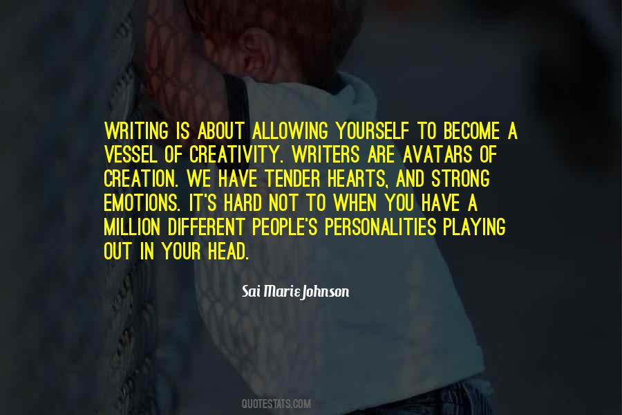 Quotes About Writing About Yourself #1283875