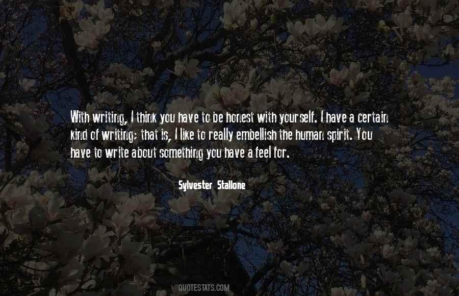 Quotes About Writing About Yourself #1458602