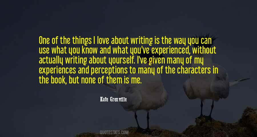 Quotes About Writing About Yourself #855635