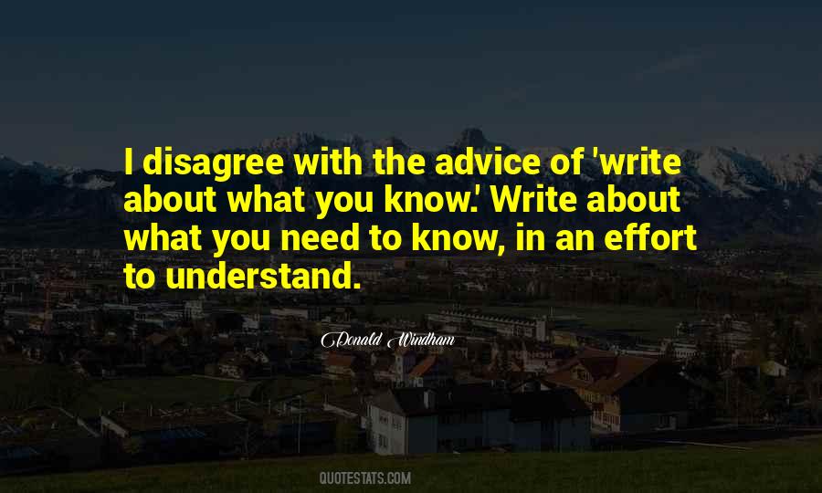 Quotes About Writing Advice #80482