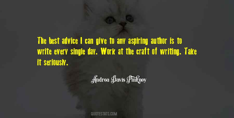 Quotes About Writing Advice #94612