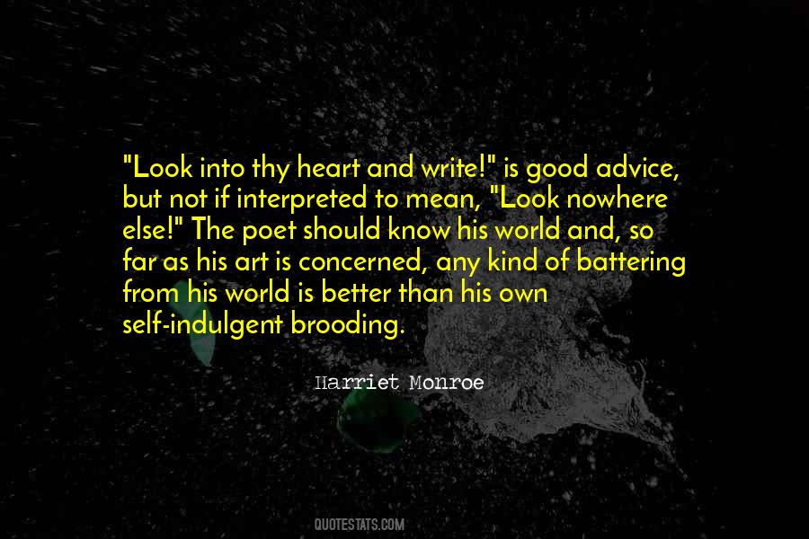 Quotes About Writing Advice #95856