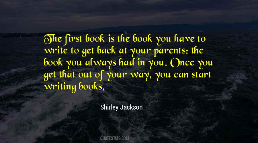 Quotes About Writing Books #1523583
