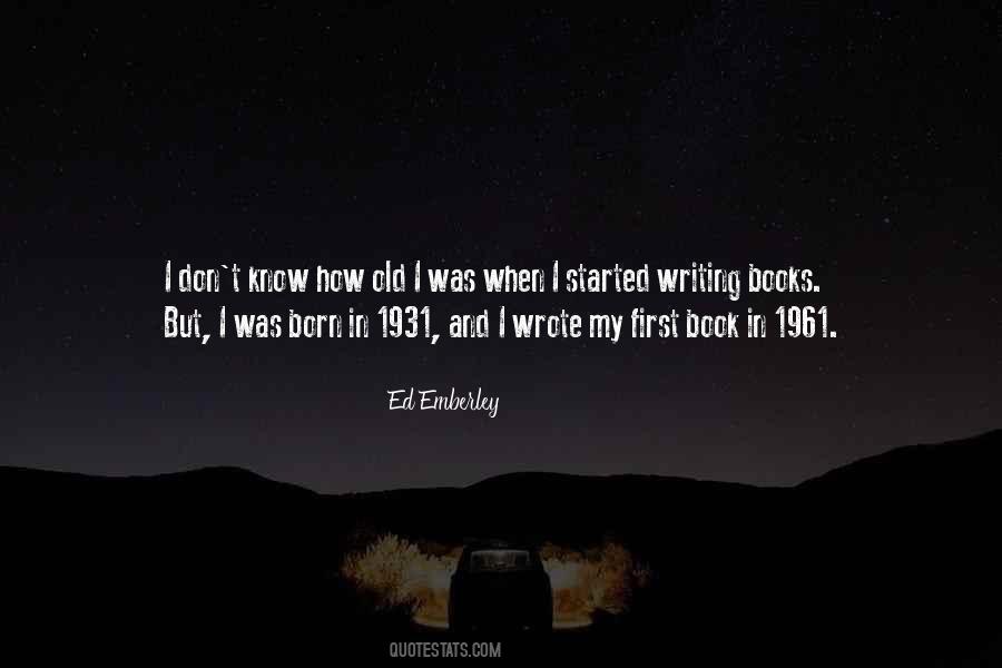 Quotes About Writing Books #271022