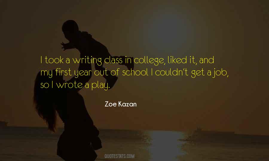 Quotes About Writing Class #1004349