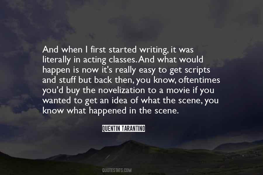 Quotes About Writing Class #1279086