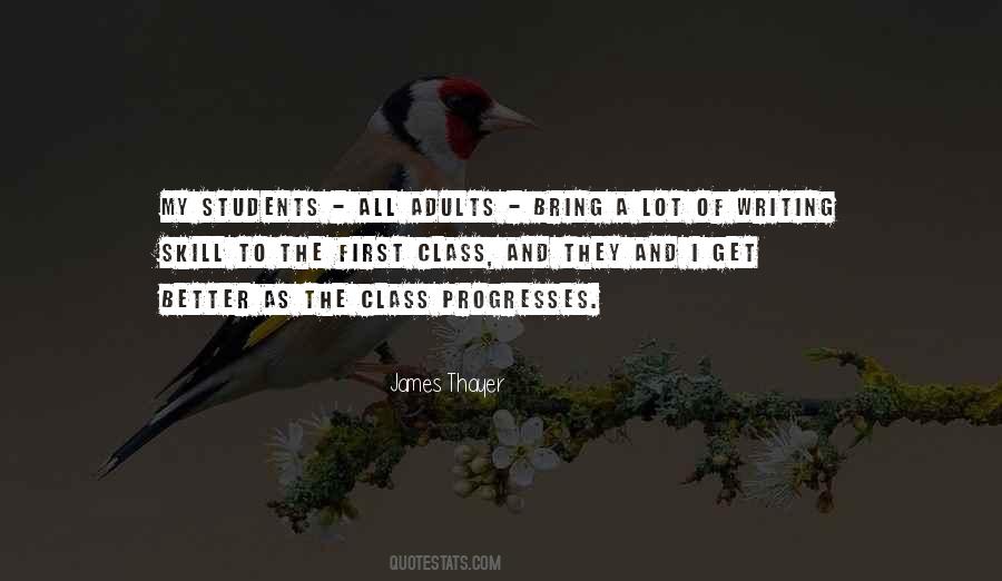 Quotes About Writing Class #213260