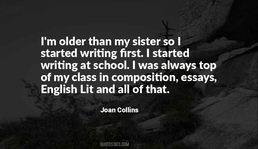 Quotes About Writing Class #276322