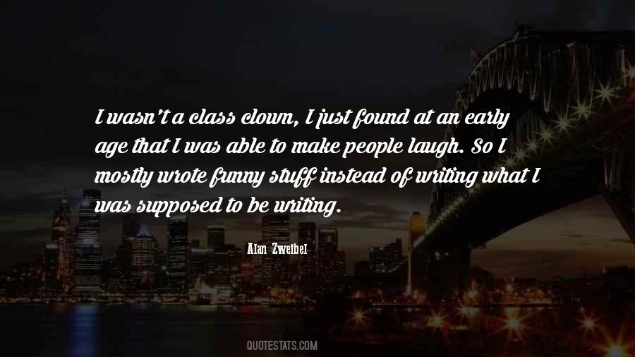 Quotes About Writing Class #753430