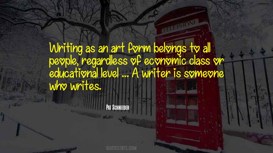 Quotes About Writing Class #913379